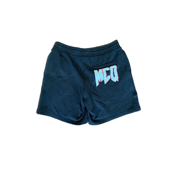 MCQ ALEXANDER MCQUEEN Mens Logo Sweat Shorts (New with defect) - Picture 1 of 7
